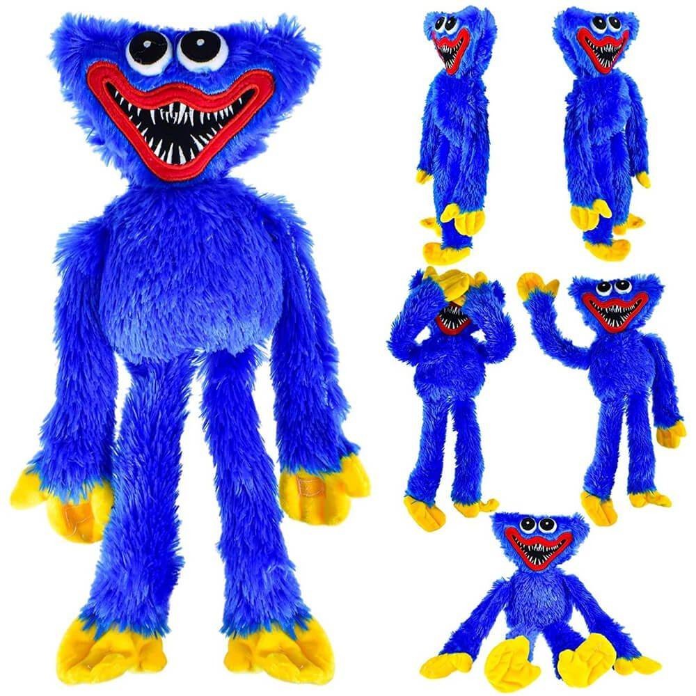 Jucarie de plus Huggy Wuggy, Vivimall, 40 cm, albastru - vivimall.ro