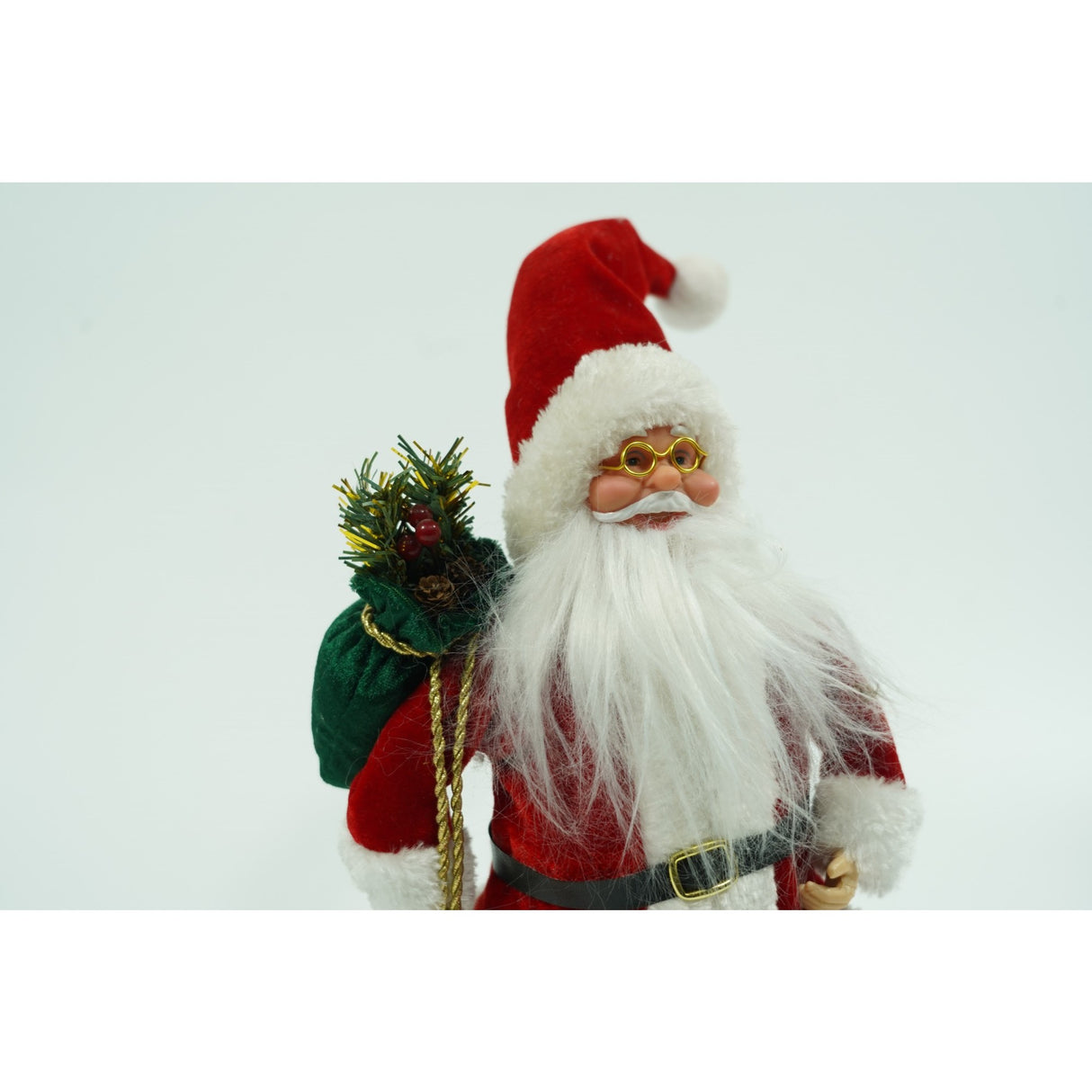 Jucarie decorativa Mos Craciun 32 cm - vivimall.ro