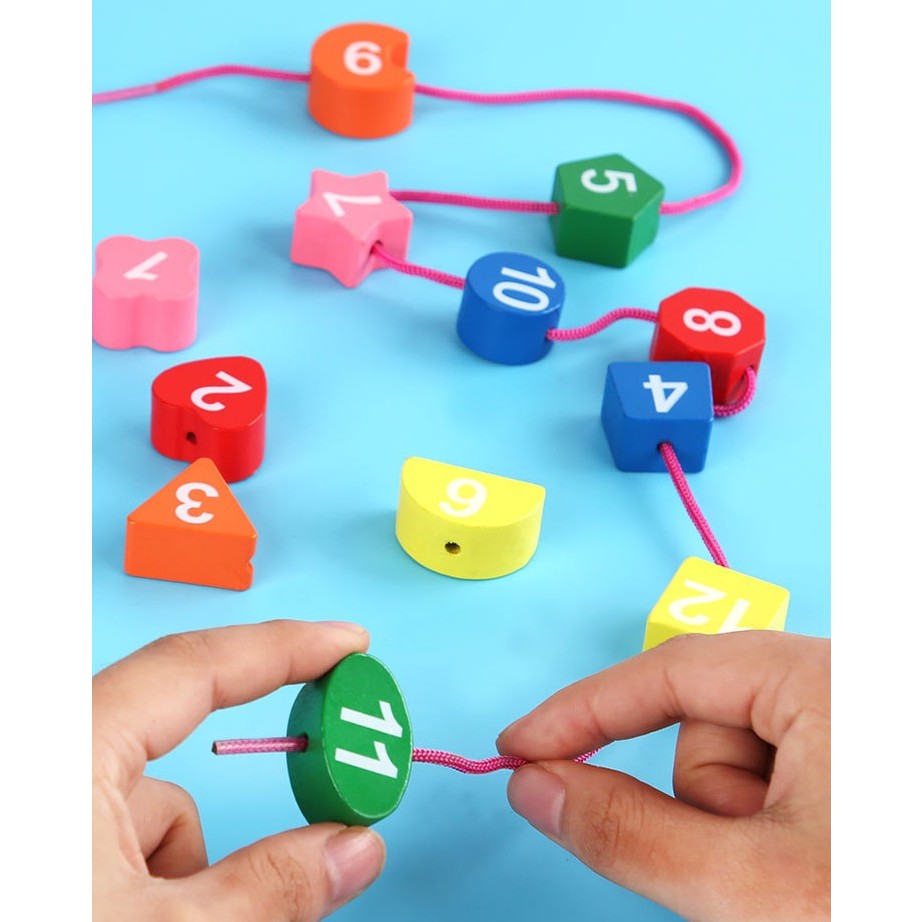 Jucărie educativă din lemn masiv, model pinguin ceas Montessori, detaliu cifre și forme, multicolor