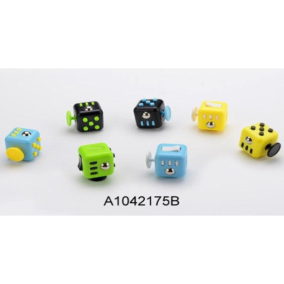 Jucarie interactiva antistres cub cu 6 avtivitati, multicolor - vivimall.ro