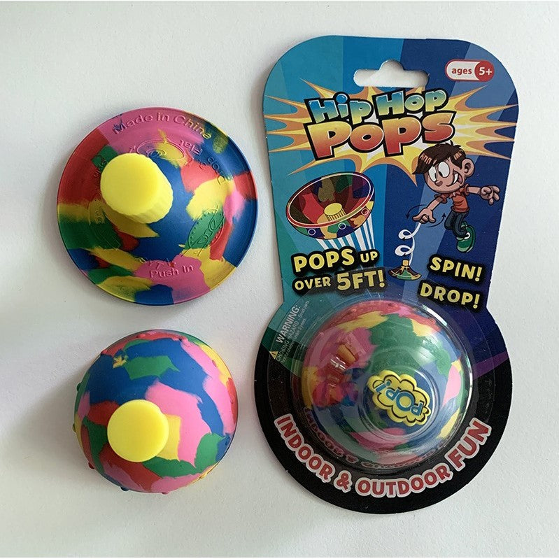 Jucarie interactiva Hip Hop Pops, Vivimall, minge saltareata, +5 ani, Multicolor - vivimall.ro
