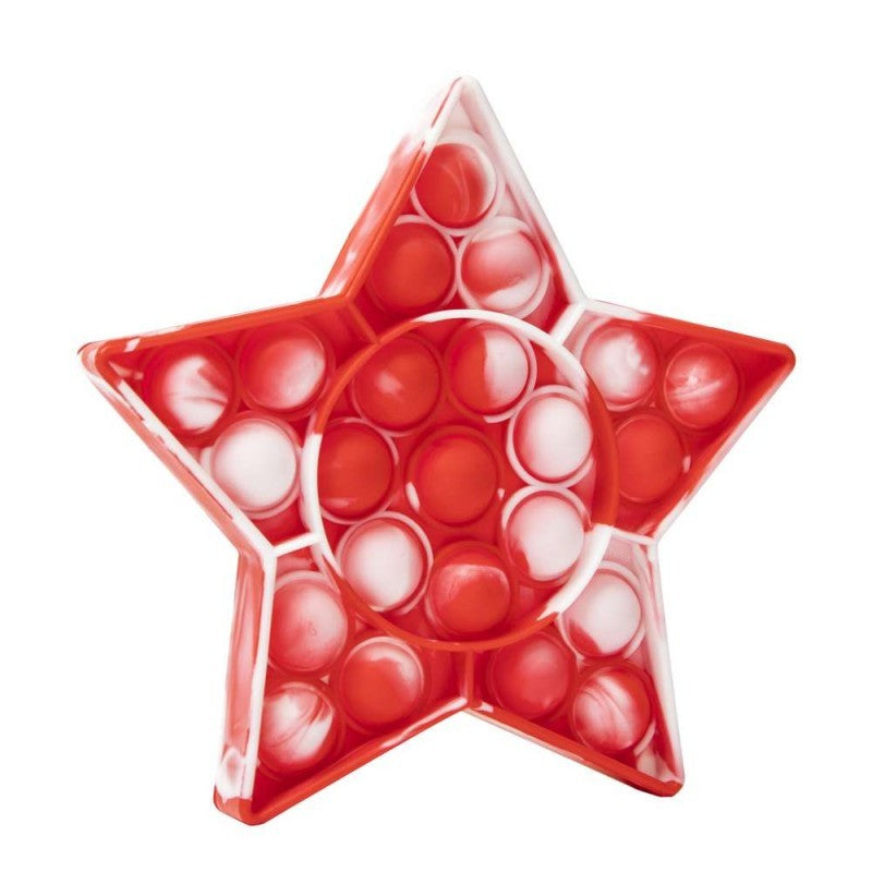 Jucarie Pop it Now & Flip it, Push Bubble Stea Multicolor Model 3 - vivimall.ro