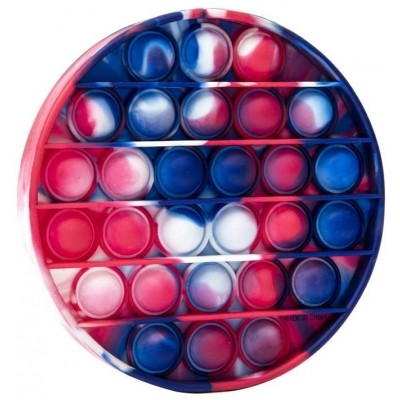 Jucarie Pop it Now-Flip it, Push Bubble Rotund Multicolor Model 1 - vivimall.ro