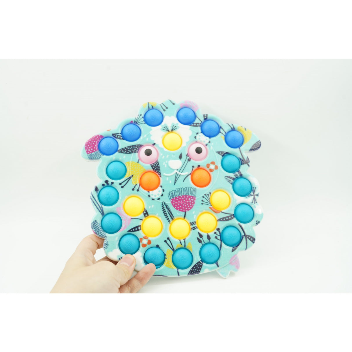 Jucarie senzoriala antistres, Simple Dimple, Oaie, Multicolor, V3 - vivimall.ro