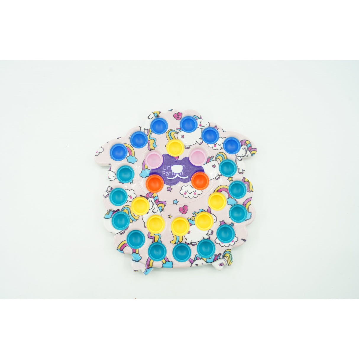 Jucarie senzoriala antistres, Simple Dimple, Oaie, Multicolor, V4 - vivimall.ro