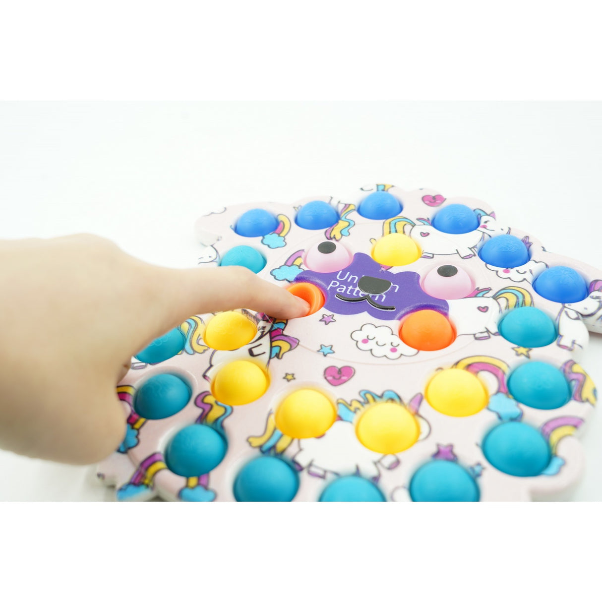 Jucarie senzoriala antistres, Simple Dimple, Oaie, Multicolor, V4 - vivimall.ro