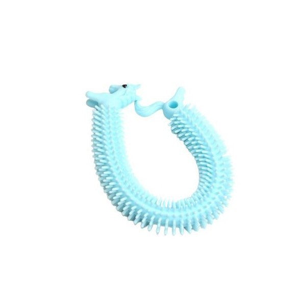 Jucarie senzoriala elastica Vivimall, Fidget Noodle, Antistres, Culori Random - vivimall.ro
