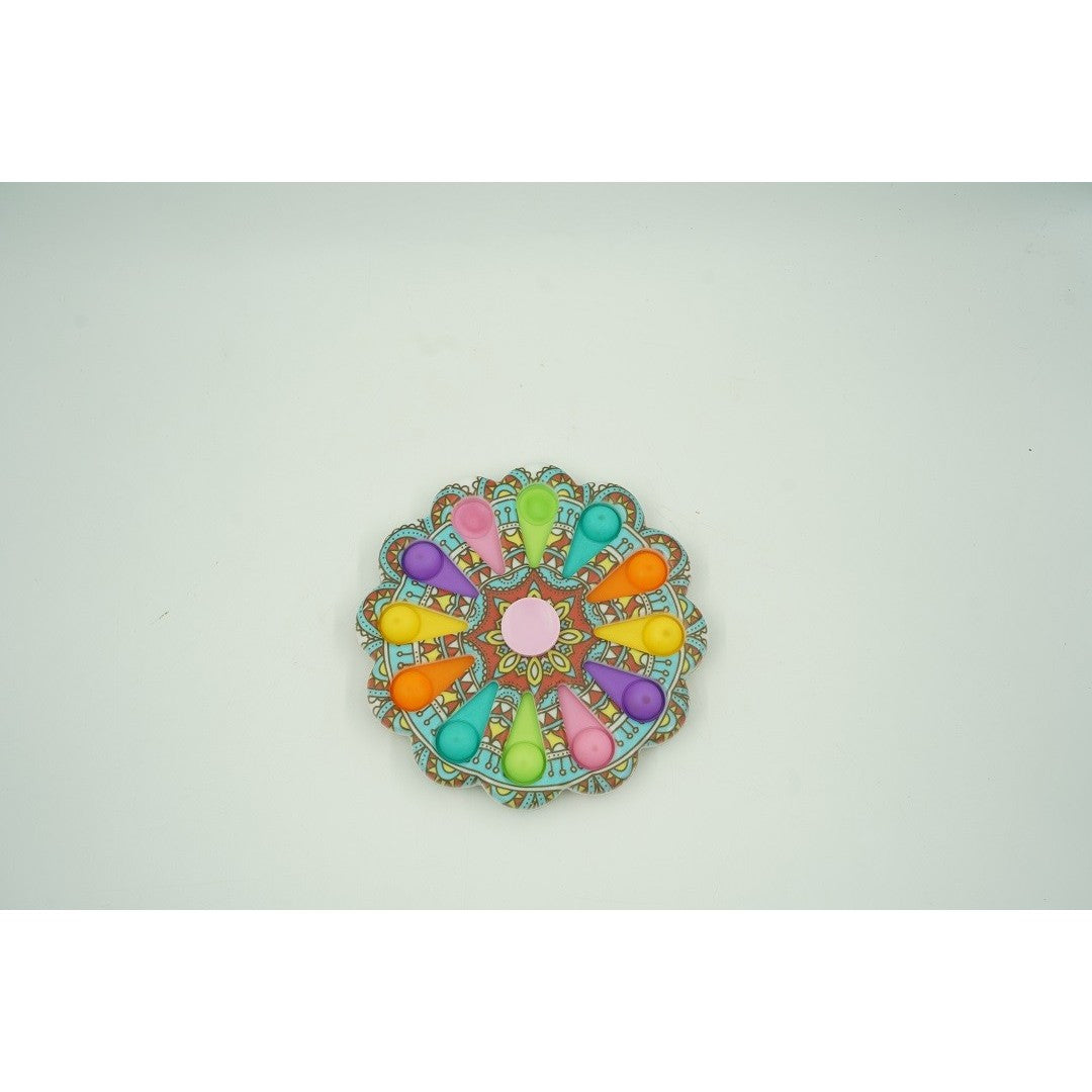 Jucarie Senzoriala Vivimall - Simple Dimple, Antistres, Multicolor, model 3 - vivimall.ro