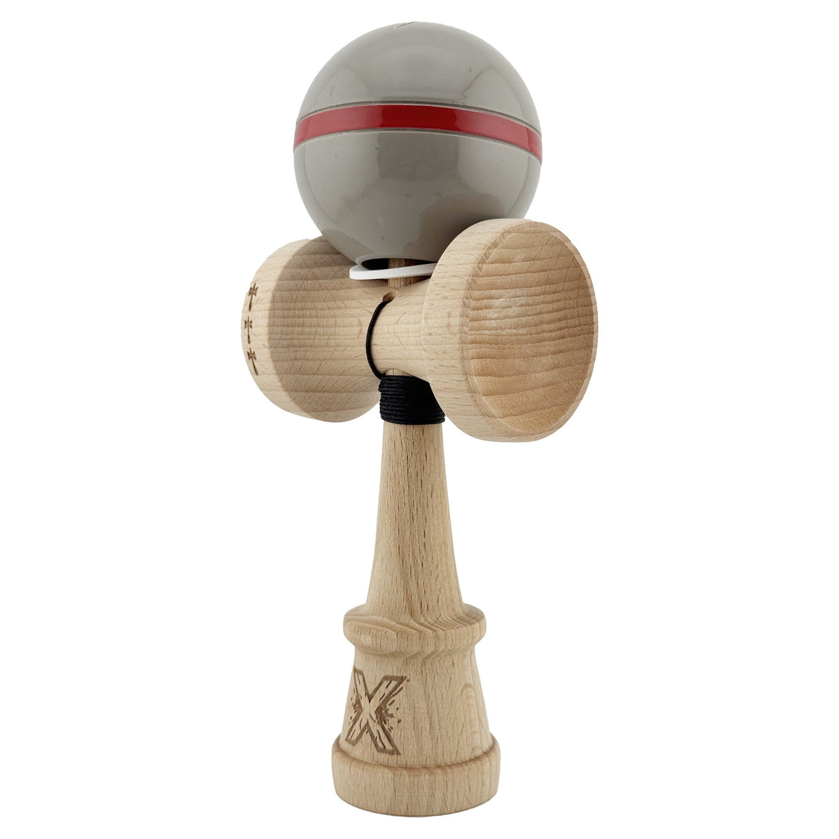 Kendama Originala X - Silken, Super Sticky, V3 King Size Cup, Gaura in Baza, Profesionala, Vivimall, din Lemn, 18 cm, Ice - vivimall.ro
