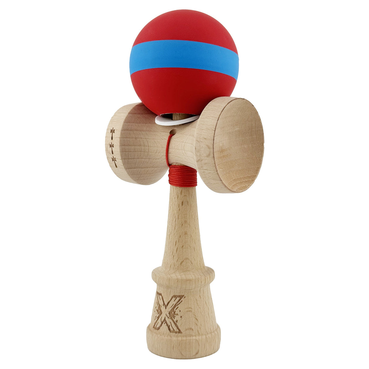Kendama X Originala, Profesionala, Vivimall, Big Cups V3, Rubber Grip model 7 - vivimall.ro