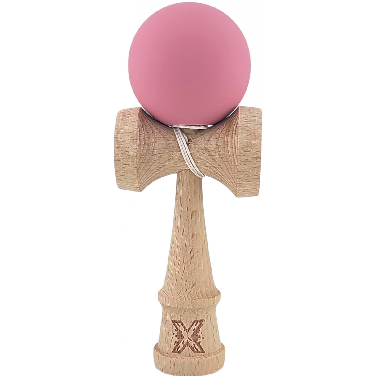 Kendma X Originala, Profesionala, Flippy, din Lemn, Rubber Grip, Roz - vivimall.ro