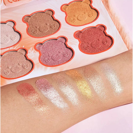 Paleta Glow 6 Nuante | TeddyGlow - vivimall.ro