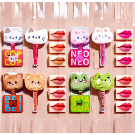 Luciu De Buze Cu Papusi De Plus | GlamyBear - vivimall.ro