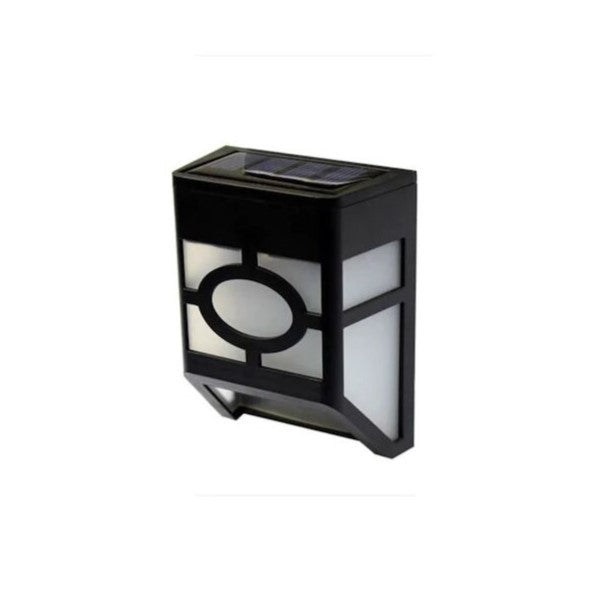 Lampa solara cu senzor Geometric, IP65, Lumina Alb cald, Vivimall - vivimall.ro