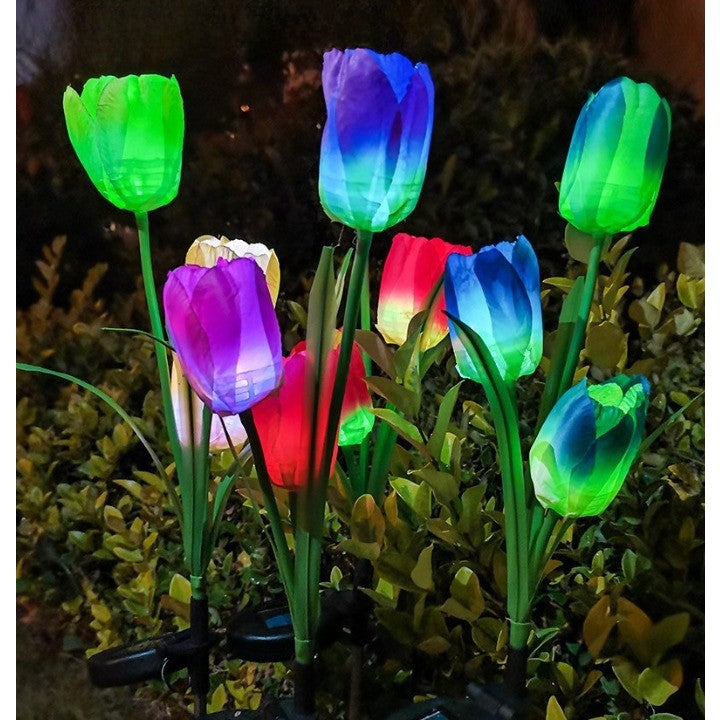 Соларна лампа Лалета с 3 цвята | BrightLeaf