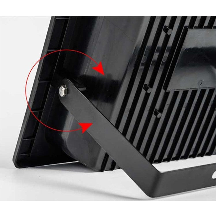 Lampă solară stradală, Vivimall, 220 LED, 100 W, cu panou solar, brat de montare inclus - vivimall.ro