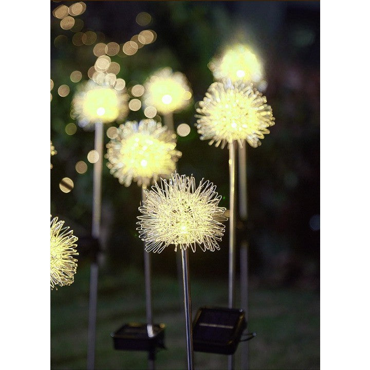 Lampa solara sub forma de Papadie, alb cald, Vivimall - vivimall.ro