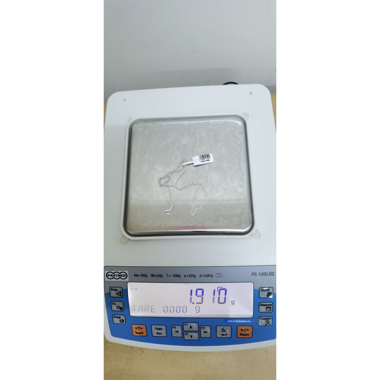 Lantisor Argint 925, Impletit 39 cm - vivimall.ro