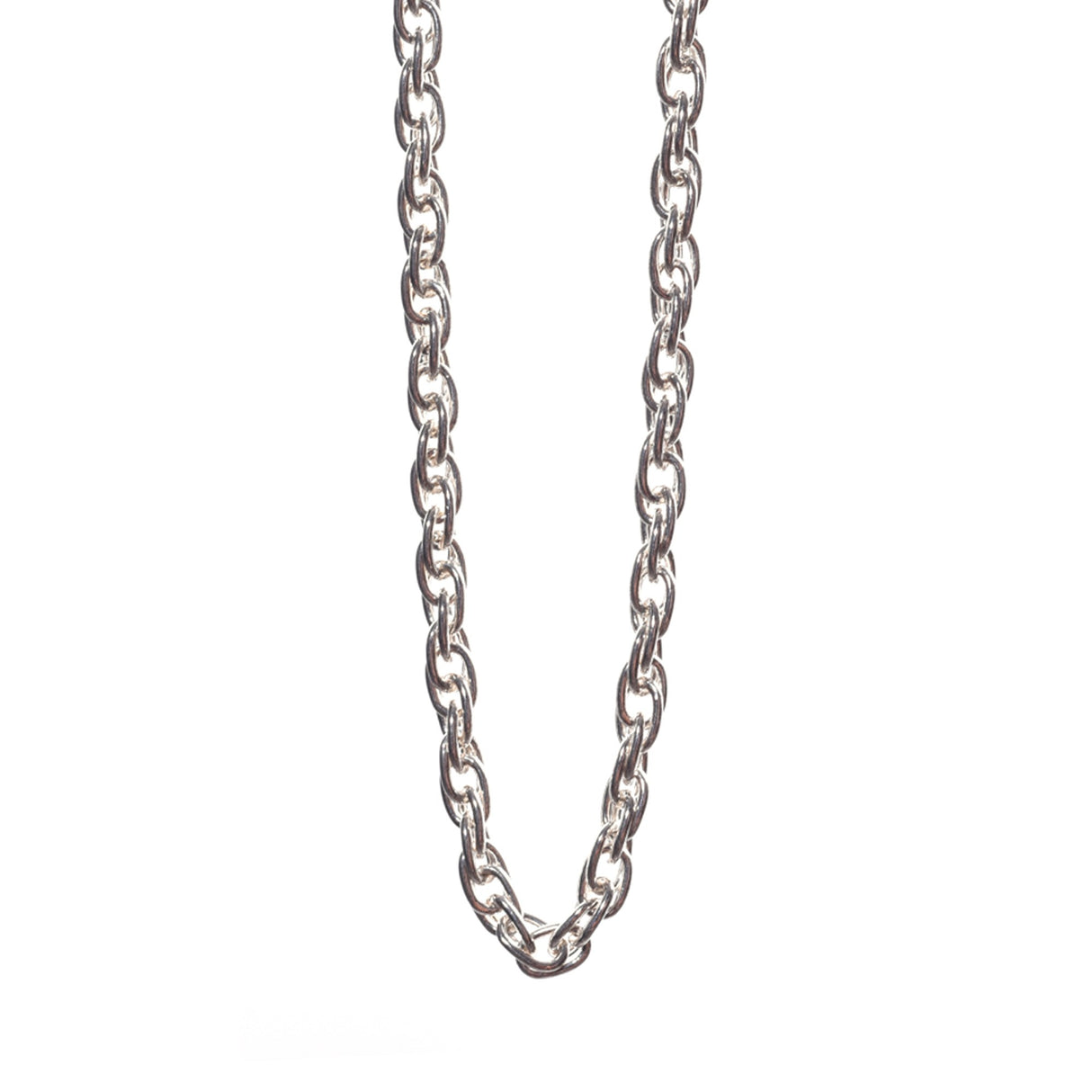 Lantisor din Argint 925, model impletit, 52 cm - vivimall.ro