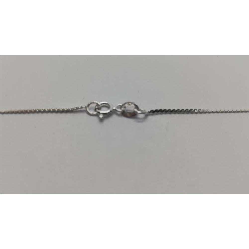 Lantisor din Argint 925, model plat, 39 cm (sss) - vivimall.ro