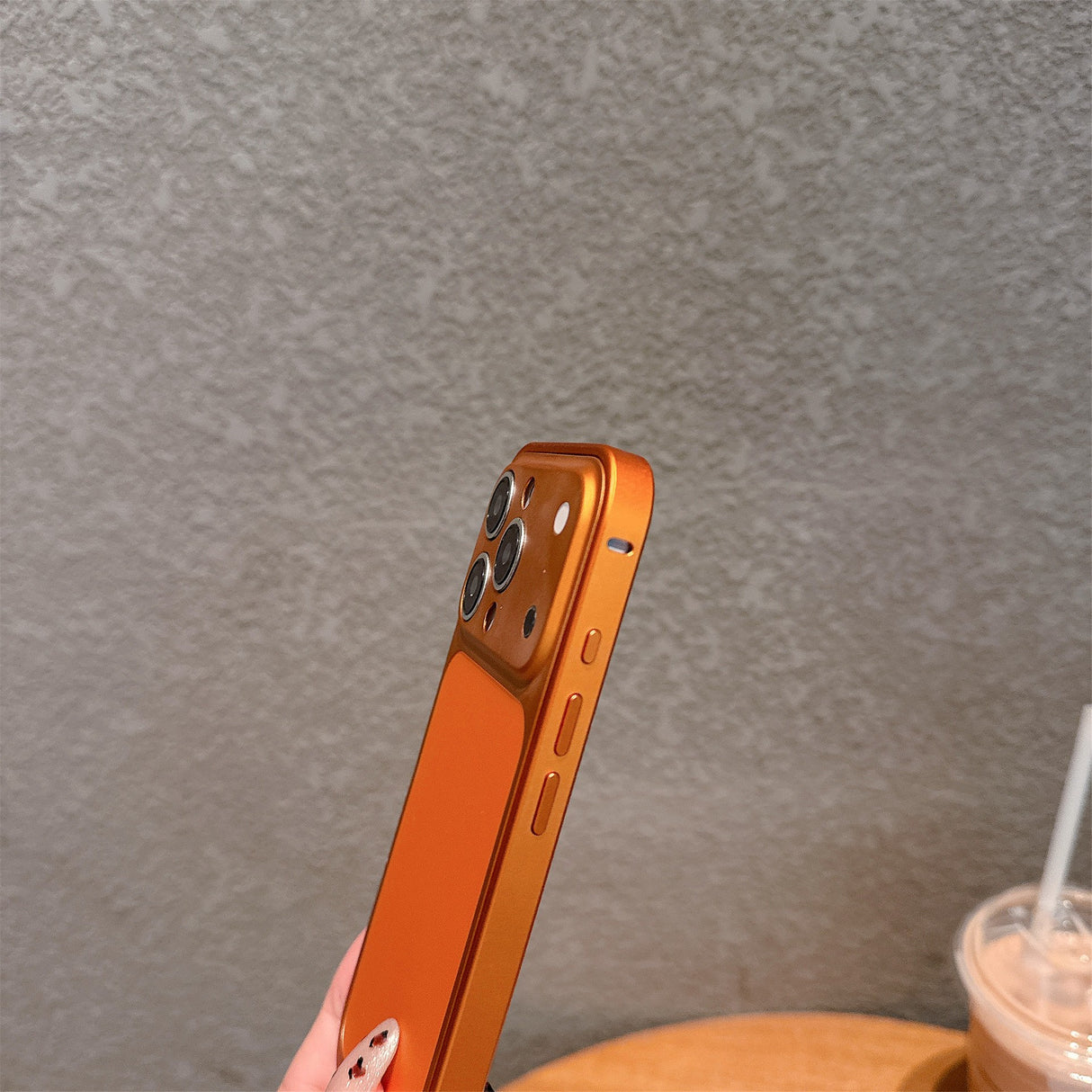 Carcasa pentru iPhone 16 Pro, Flippy, 17inch, Capac spate Unibody, Mat, Albastru