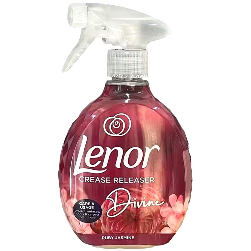 Odorizant pentru Textile Spray, LENOR, Antisifonare Ruby Jasmine, 500 ml - vivimall.ro