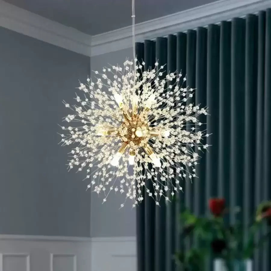 Candelabru Cristal Schonbrunn, 12X G9, Diametru 60Cm, Lucios - vivimall.ro