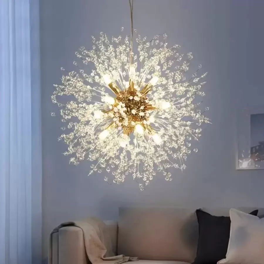 Candelabru Cristal Schonbrunn, 6X G9, Diametru 40Cm, Lucios - vivimall.ro