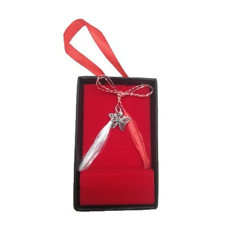 Martisor Argint 925 Fluture Filigran 5cm x 8cm - vivimall.ro