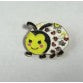 Martisor pentru copii, Brosa, Material Metal, Ambalaj Carton cu Design, Deimensiune Brosa Aproximativ 2 x 2 cm, Multicolor, Model 22 - vivimall.ro