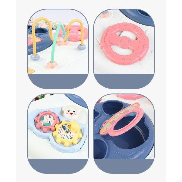 Masa educativa pentru copii cu accesorii, fara margini ascutite - vivimall.ro