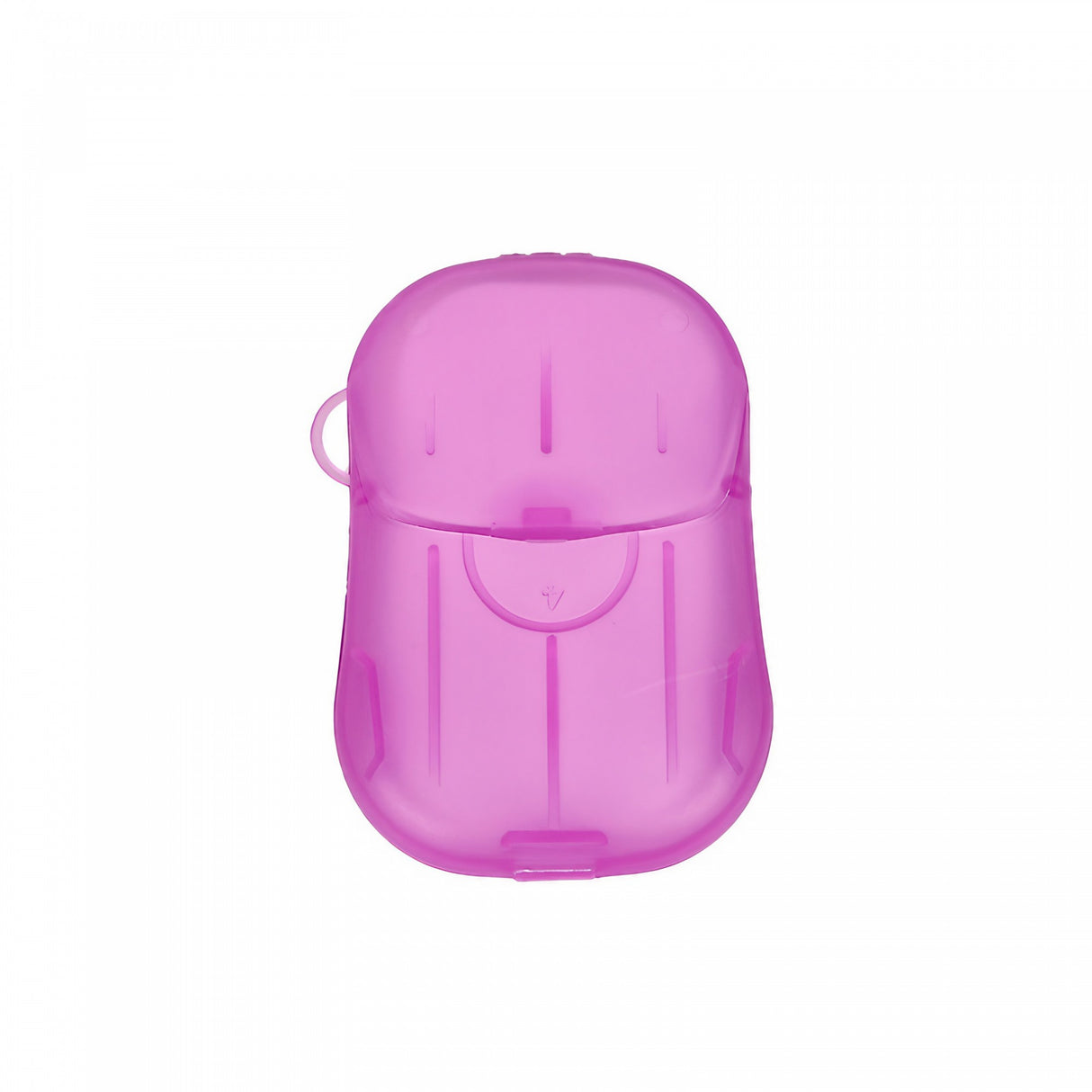 Mini Cutie de Sapun din Hartie, Vivimall, de Unica Folosinta, Portabila, Potrivit pentru Calatorii, 20 buc, Roz - vivimall.ro