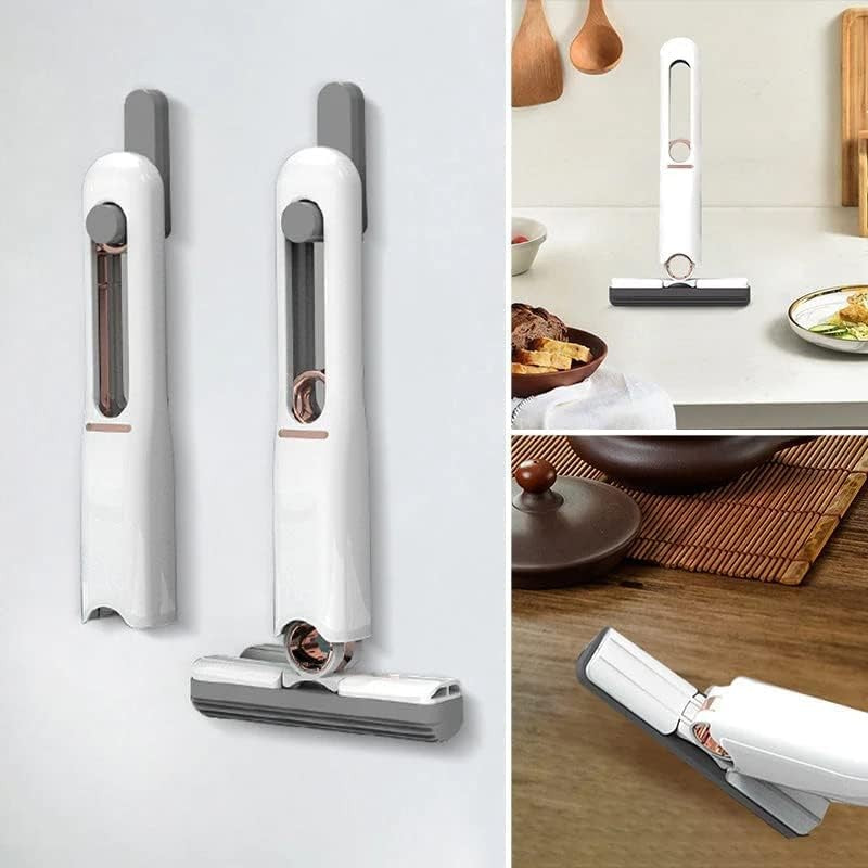 Mop mini portabil cu stoarcere | CleanHand - vivimall.ro