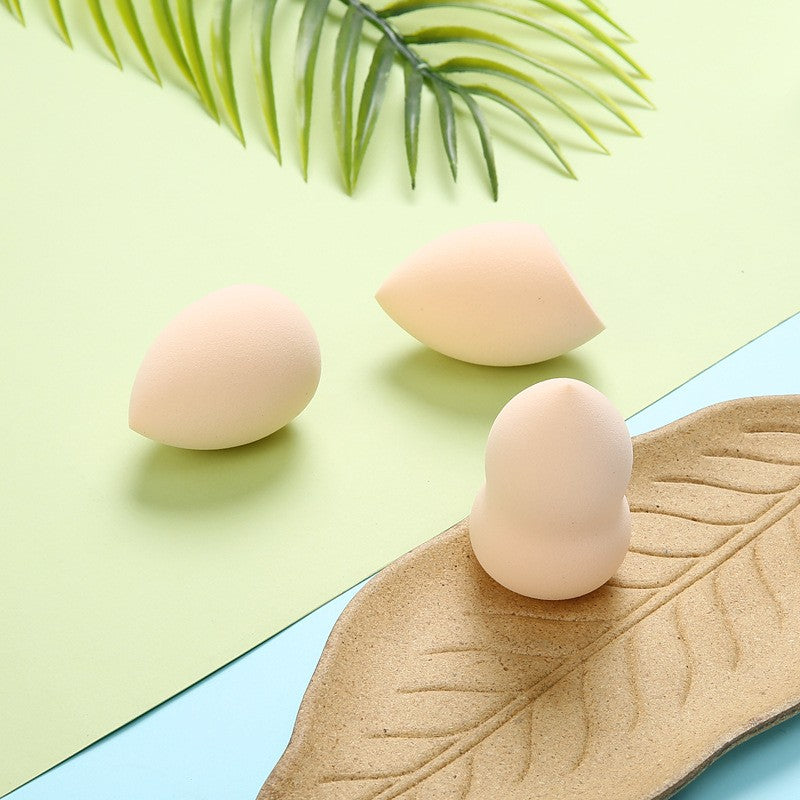 Комплект от 3 гъби за грим в цвят телесен | NudeSpo
