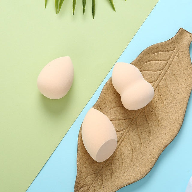 Set Buretei Machiaj, Premium, Nude, 3 Bucati - vivimall.ro