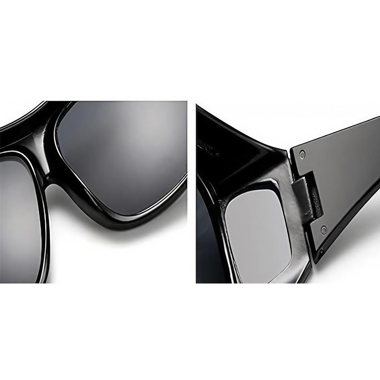 Ochelari de Soare, Vivimall, Polarizati, pentru Condus, Ciclism, cu Posibilitatea Purtarii peste Ochelarii de Vedere, 400 UV, cu Lentila Neagra pentru Protectie, Rama Neagra, 15x5 cm - vivimall.ro