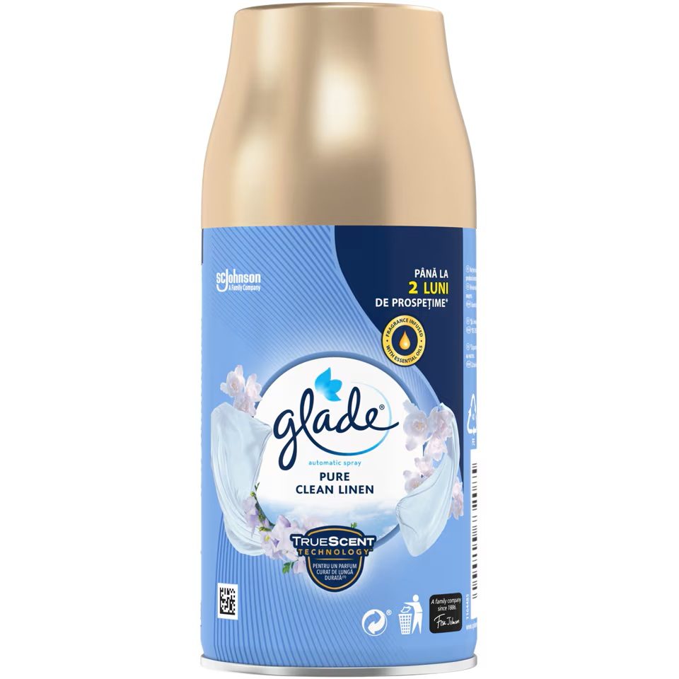 Odorizant, Glade, Camera Rezerva 269 ml Clean Linen