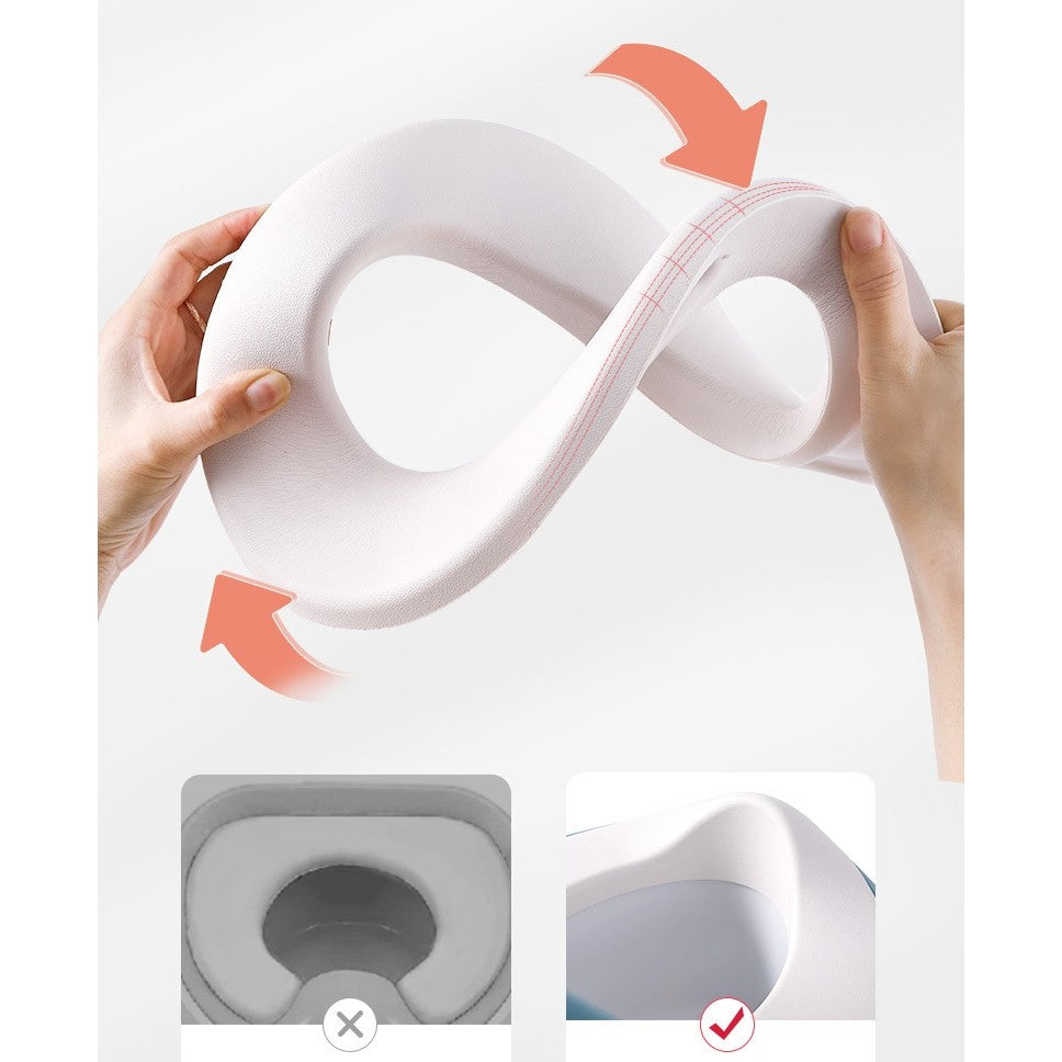 Olita pentru Copii, Vivimall, +1an, Portabila, cu Capac, Model Prietenos, Non-Toxic, Compartiment Detasabil, cu 4 Picioare, Usor de Curatat, Mov Gold - vivimall.ro