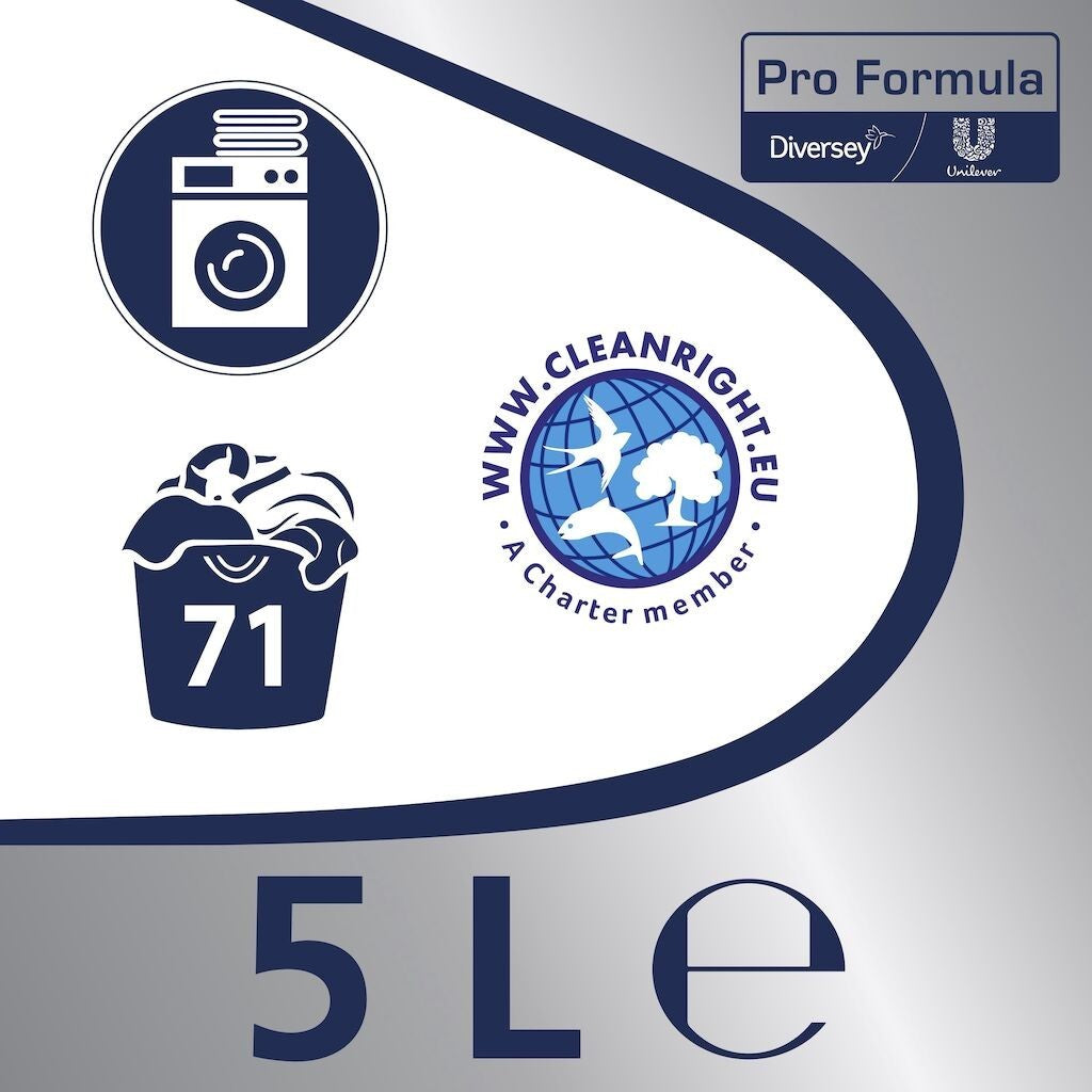 OMO Professional Active Clean – Detergent Lichid Rufe, 5 L - vivimall.ro