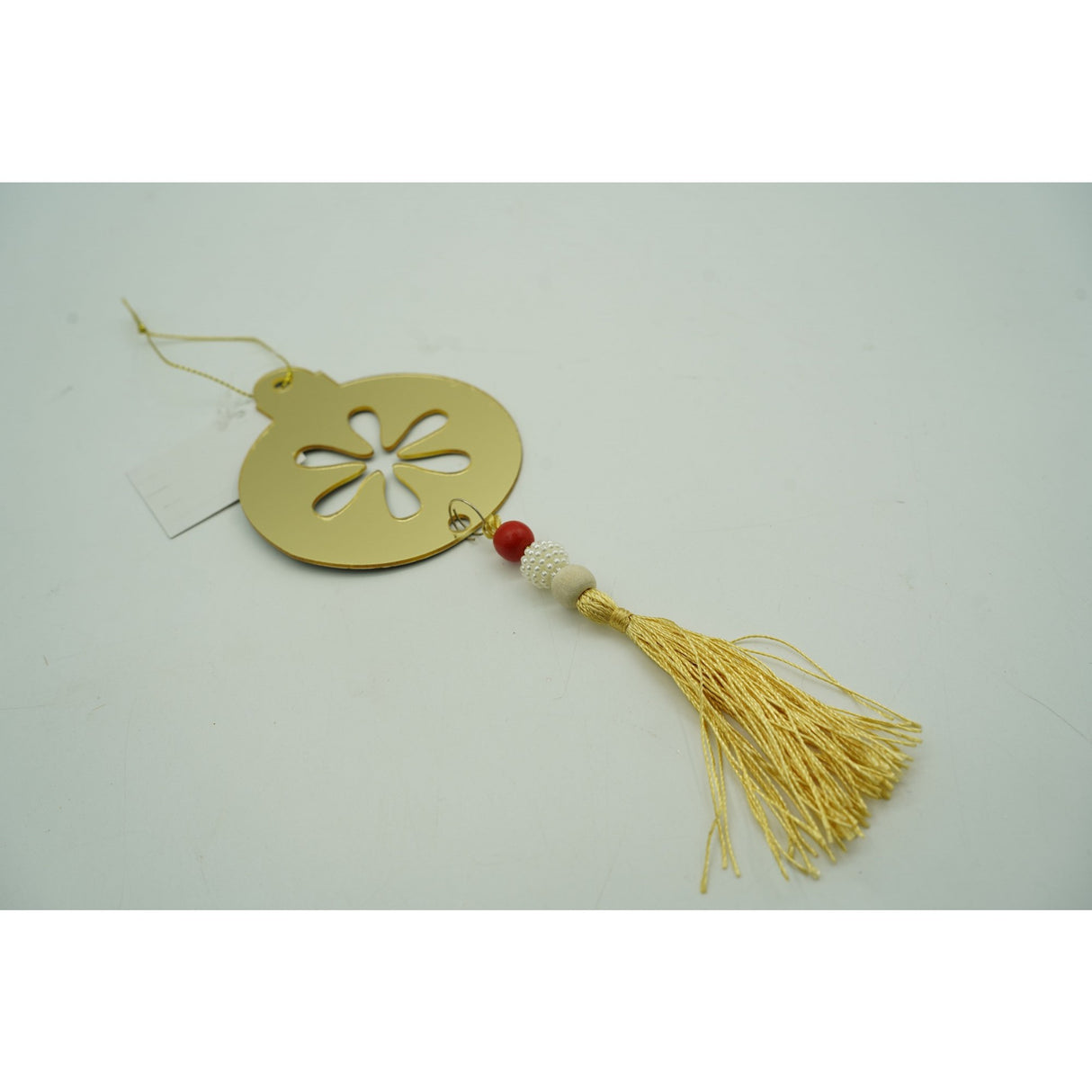 Ornament brad, Flippy, Rotund, Auriu, Lucios, 10*23CM, Acril, Interior/ Exterior - vivimall.ro