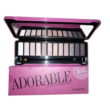 Paleta Farduri 12 Culori, Farduri Mate Si Sidefate, O Pensula Inclusa, Dreptunghiulara, 140 G, 6.4 X 20 X 1.5 Cm, Valabilitate 3 Ani, Multicolor - vivimall.ro