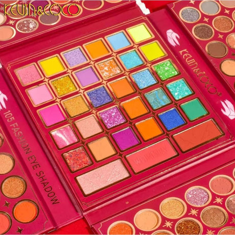 Paleta Farduri Wednesday 105 Culori | GlamKit - vivimall.ro
