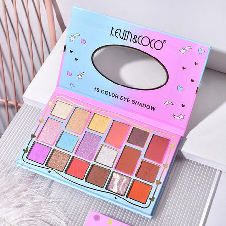 Palete De Machiaj 18 Culori | GlowMake - vivimall.ro