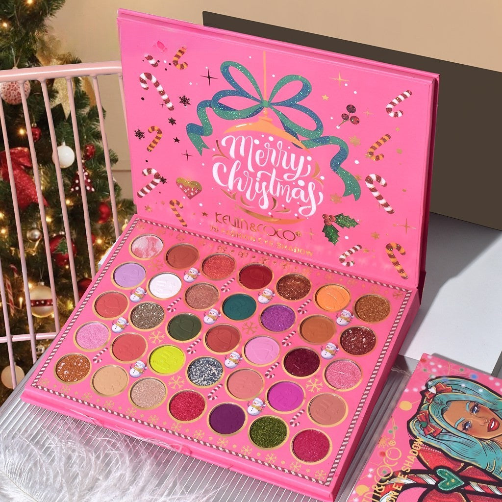 Trusă Machiaj Snowy Christmas 70 Culori | MoonMist - vivimall.ro