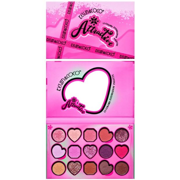 Paleta De Machiaj Atractive | AtractiveGlow - vivimall.ro