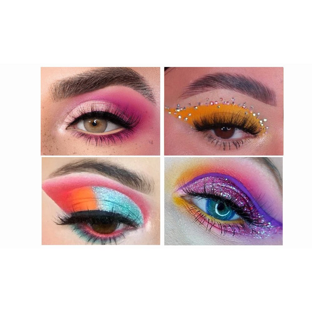 Комплект за грим, палитра сенки за очи Handayan Cherry Love с 56 пигментирани цвята