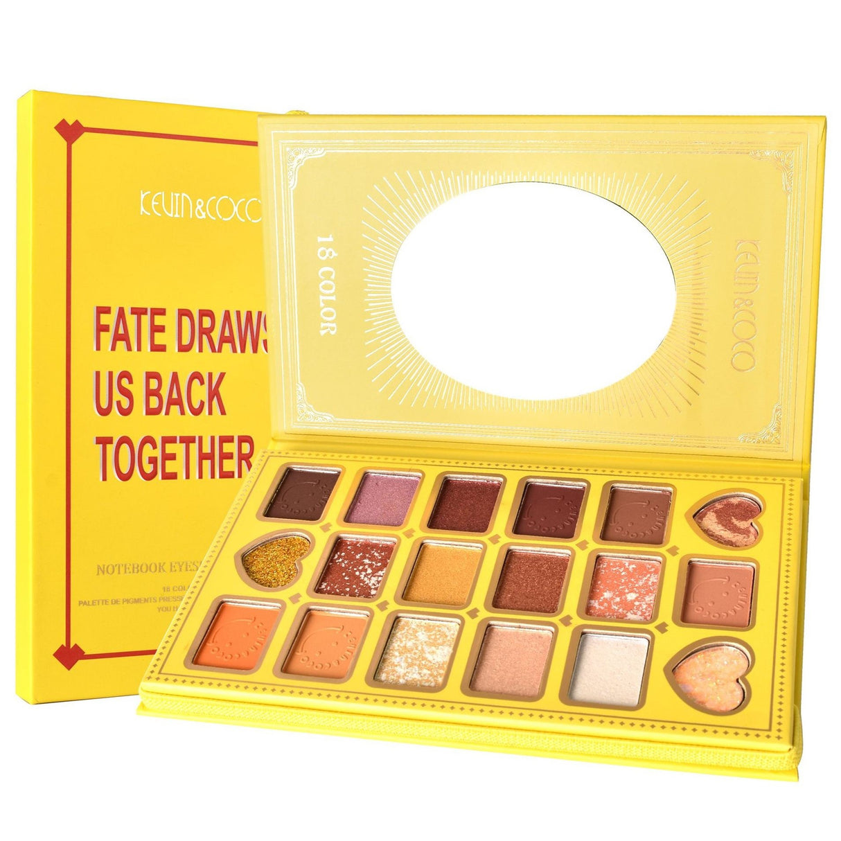 Комплект грим Kevin&Coco с 18 перлени цвята