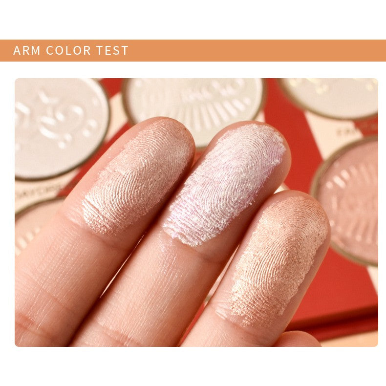 Paleta Highlighter ( Iluminator ) Kevin&Coco 8 Culori - vivimall.ro