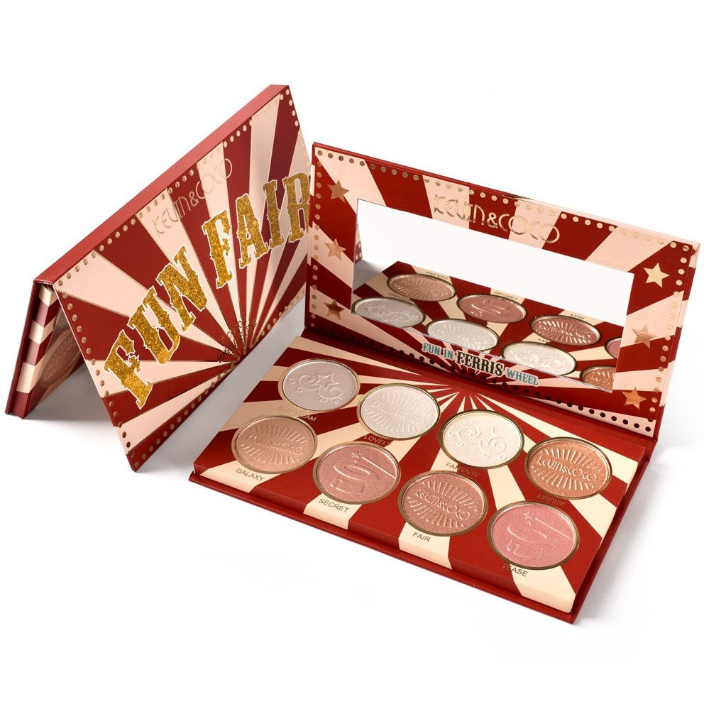 Paleta Highlighter ( Iluminator ) Kevin&Coco 8 Culori - vivimall.ro