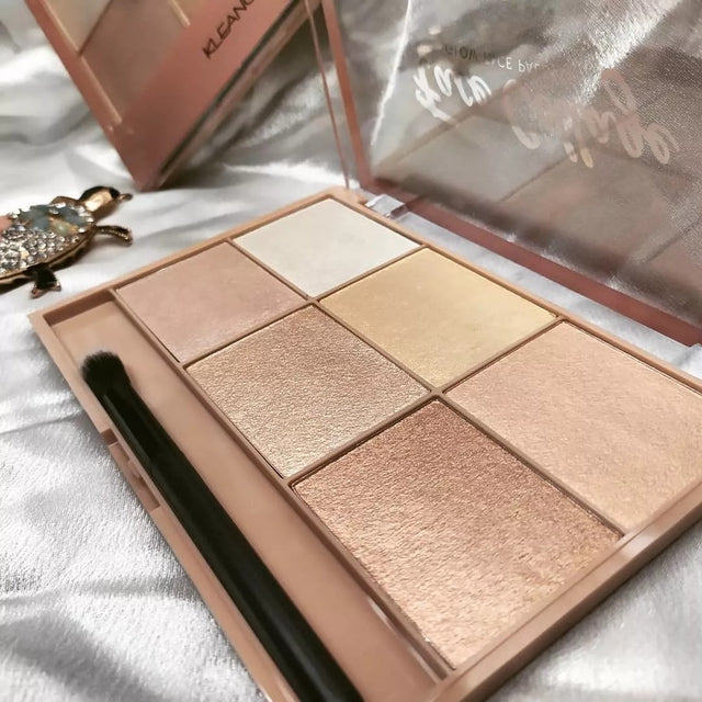 Paleta Iluminatoare, 6 Nuante, Culori Calde, Dreptunghiulara, 24 G, Valabilitate 24 Luni, Maro/Galben - vivimall.ro